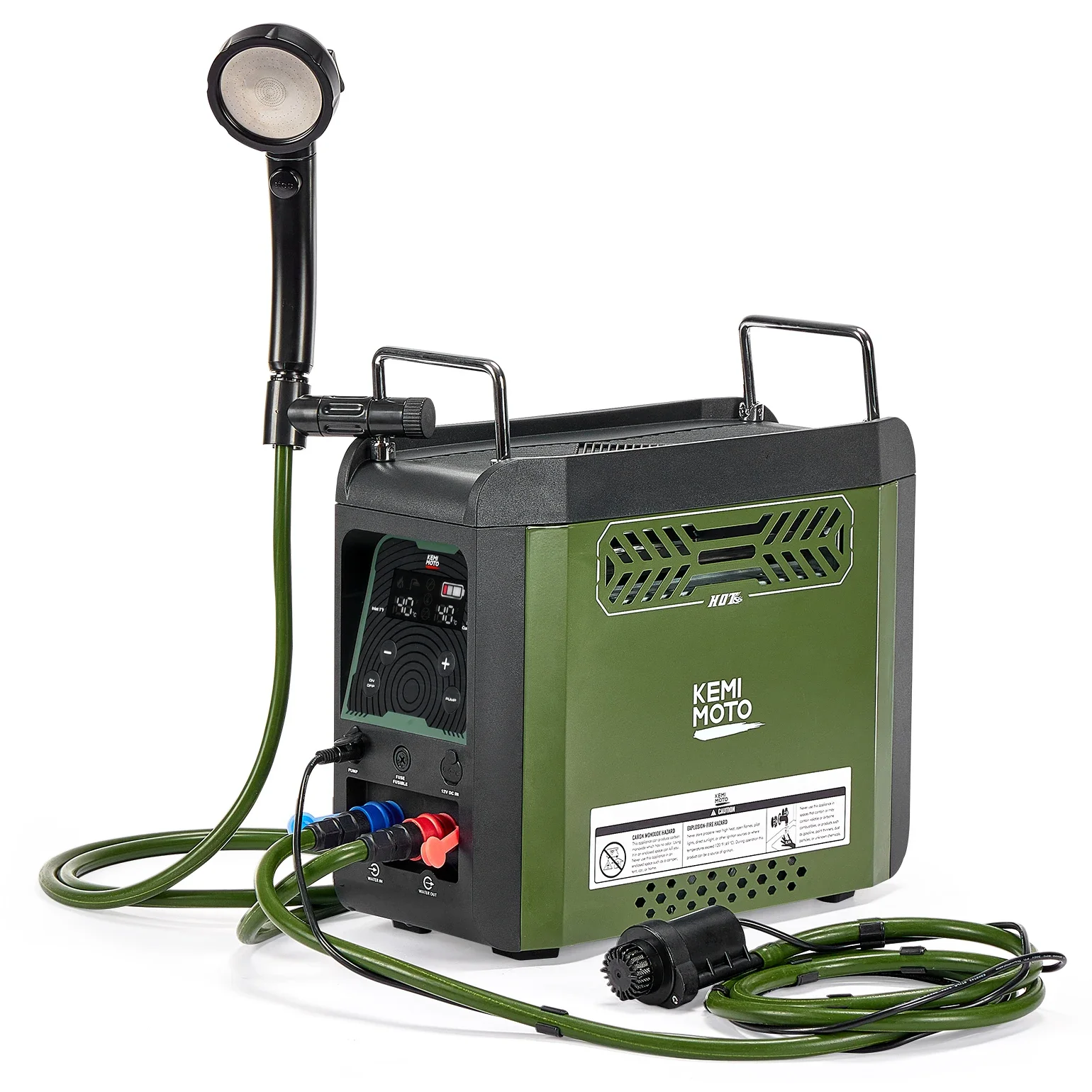 KEMIMOTO Pemanas Air Portabel  - Outdoor Camping Water Heater ulasan dan harga