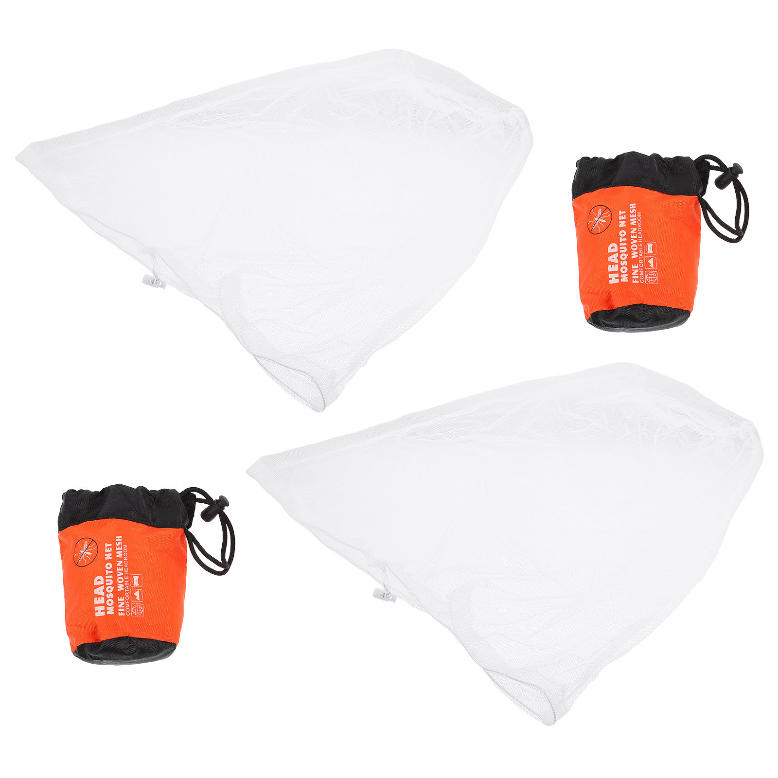 2Pcs Jaring Anti Nyamuk untuk  - Outdoor Camping Hat ulasan dan harga