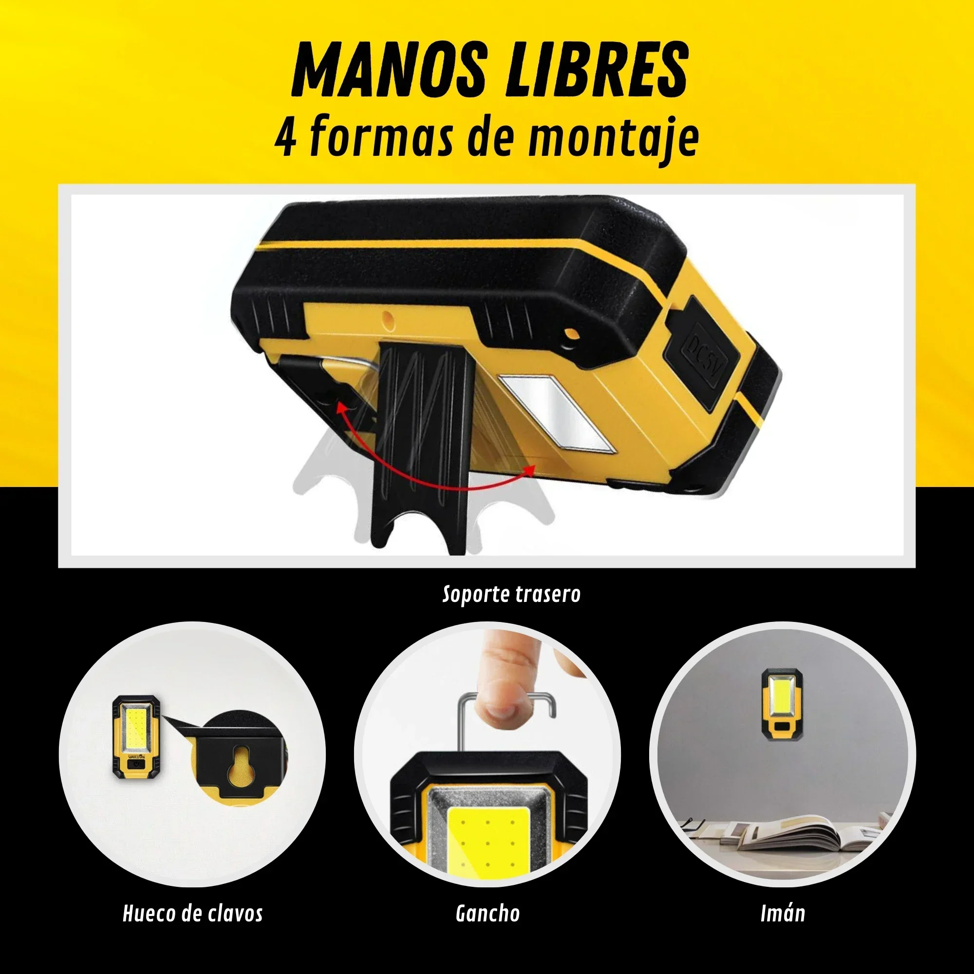 Lampu Kerja Isi Ulang 4000MAH  - Outdoor Camping Adventure Lamp ulasan dan harga