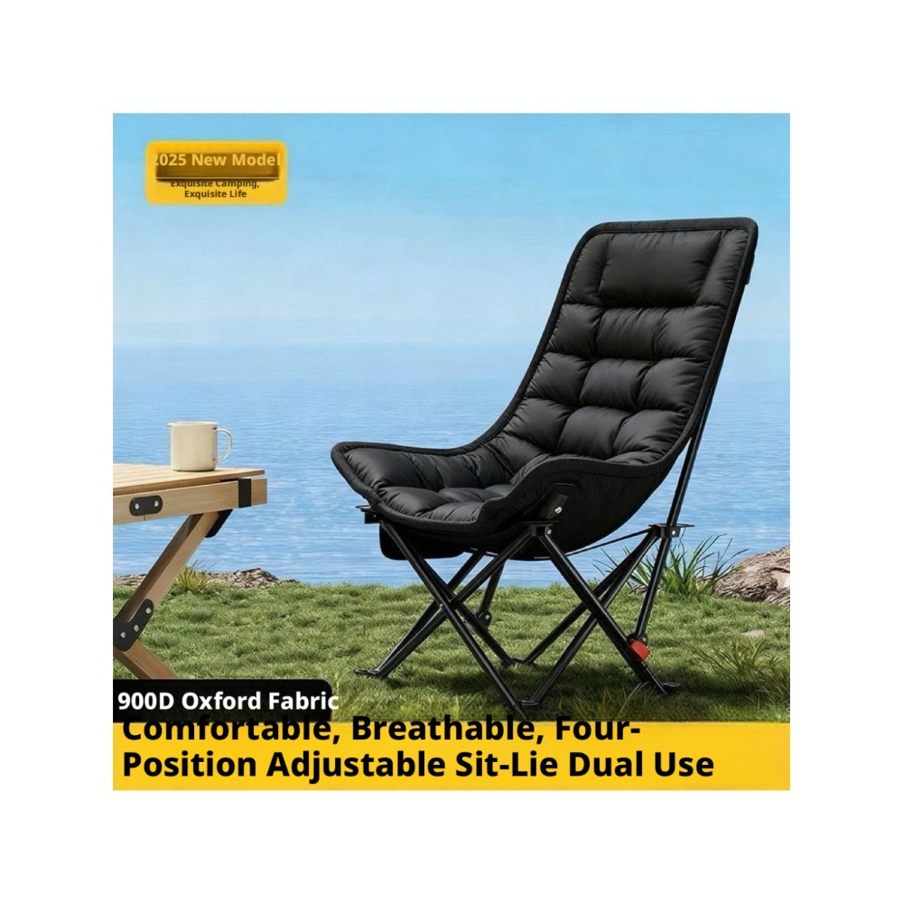 Kursi Lipat Santai Outdoor Ber - Outdoor Camping Recliner Chairs ulasan dan harga