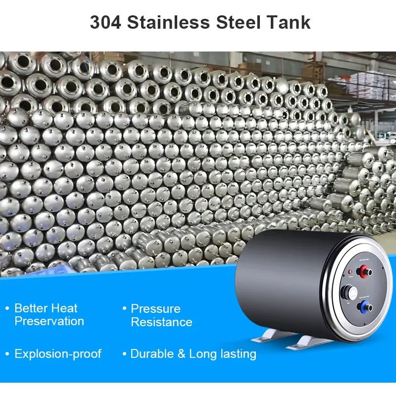 Pemanas Air Listrik Stainless  - Outdoor Camping Water Tank ulasan dan harga