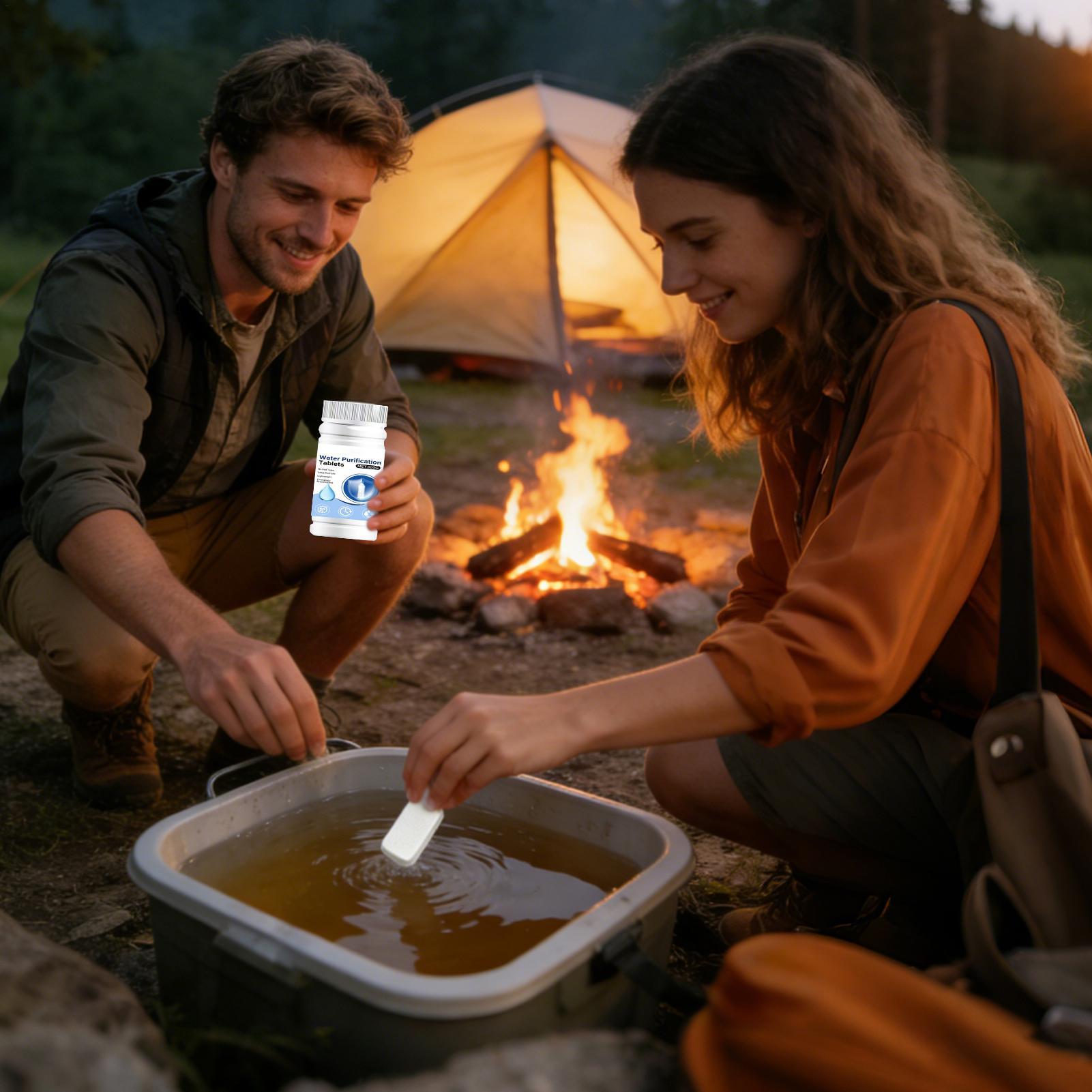 Tablet Pemurni Air Cepat Larut - Bivvy Bag Emergency ulasan dan harga