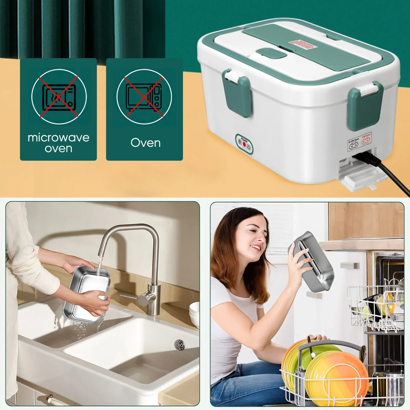 Kotak makan siang listrik, pen - Outdoor Camping Box ulasan dan harga