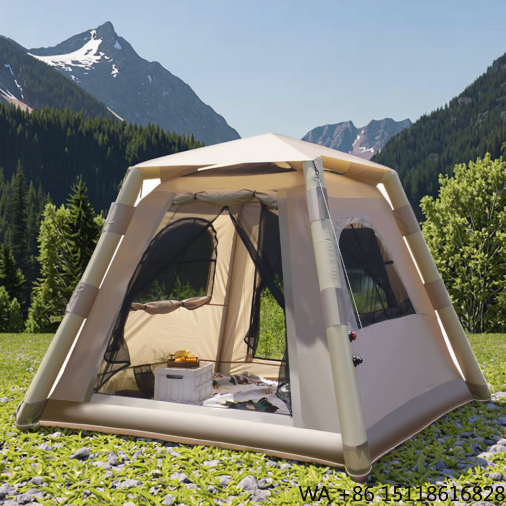 Tenda Camping Tiup Mewah Oxfor - Outdoor Camping Inflatable Tent ulasan dan harga
