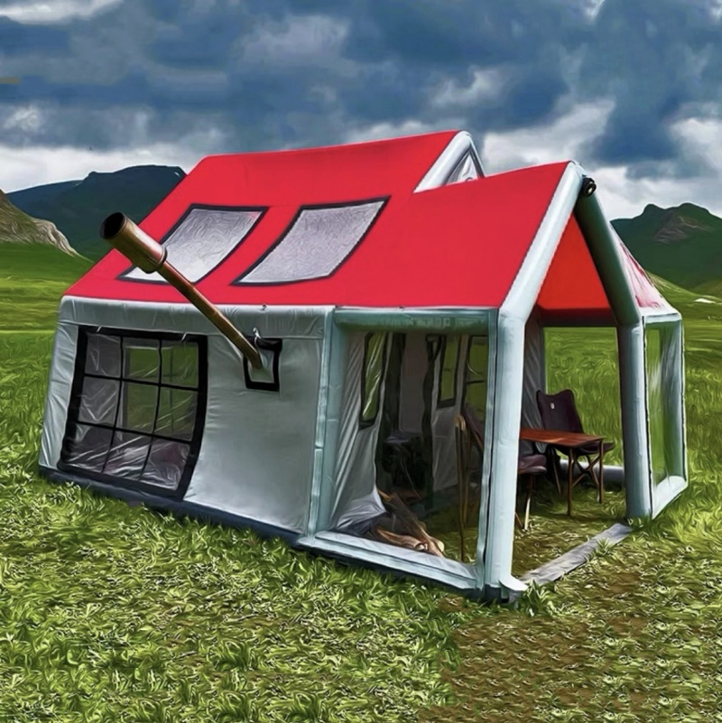 Tenda Keluarga Terbaru Ukuran  - Outdoor Camping Inflatable Tent ulasan dan harga