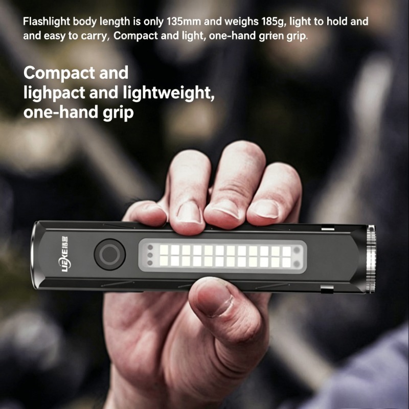 Senter LED Cahaya Kuat Pengisi - Outdoor Camping And Fishing ulasan dan harga