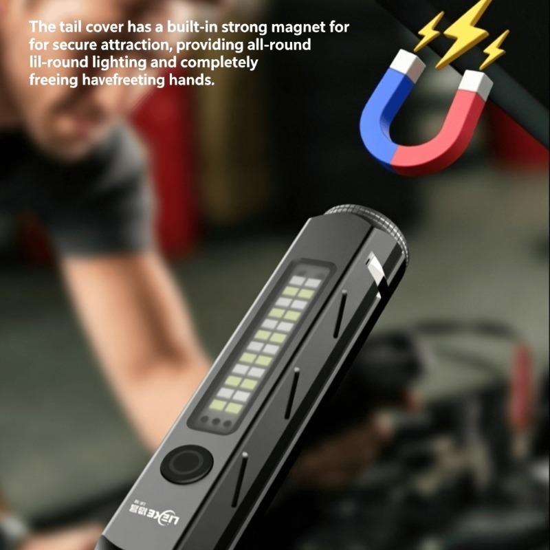 Senter LED Cahaya Kuat Pengisi - Outdoor Camping And Fishing ulasan dan harga