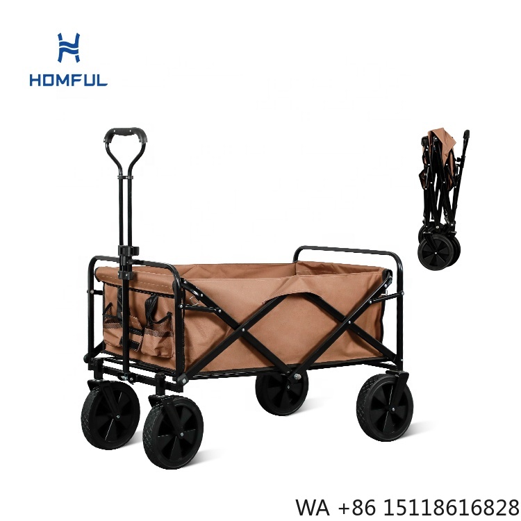 Troli Lipat HOMFUL untuk Meman - Outdoor Camping Wagon ulasan dan harga