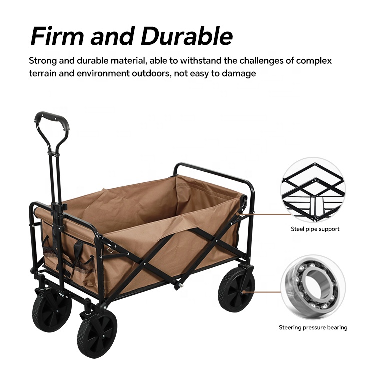 Troli Lipat HOMFUL untuk Meman - Outdoor Camping Wagon ulasan dan harga