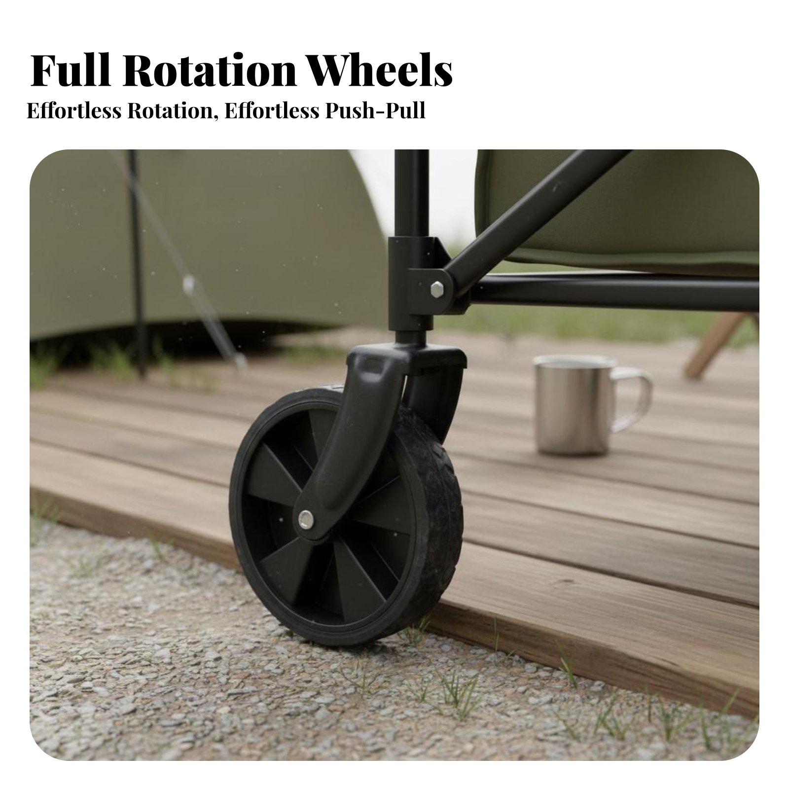 Roda Gerobak Camping Multi-Ter - Outdoor Camping Wagon ulasan dan harga