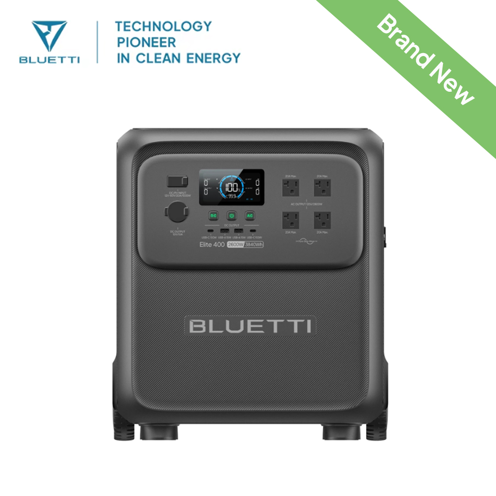 BLUETTI Elite 400 2600W 3840Wh - Outdoor Camping Van ulasan dan harga