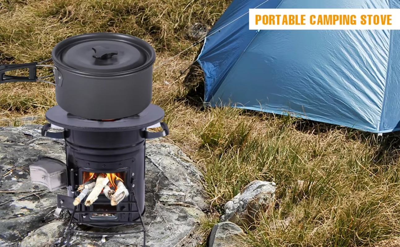 【Populer】Kompor Roket Pembakar - Outdoor Camping Stove ulasan dan harga