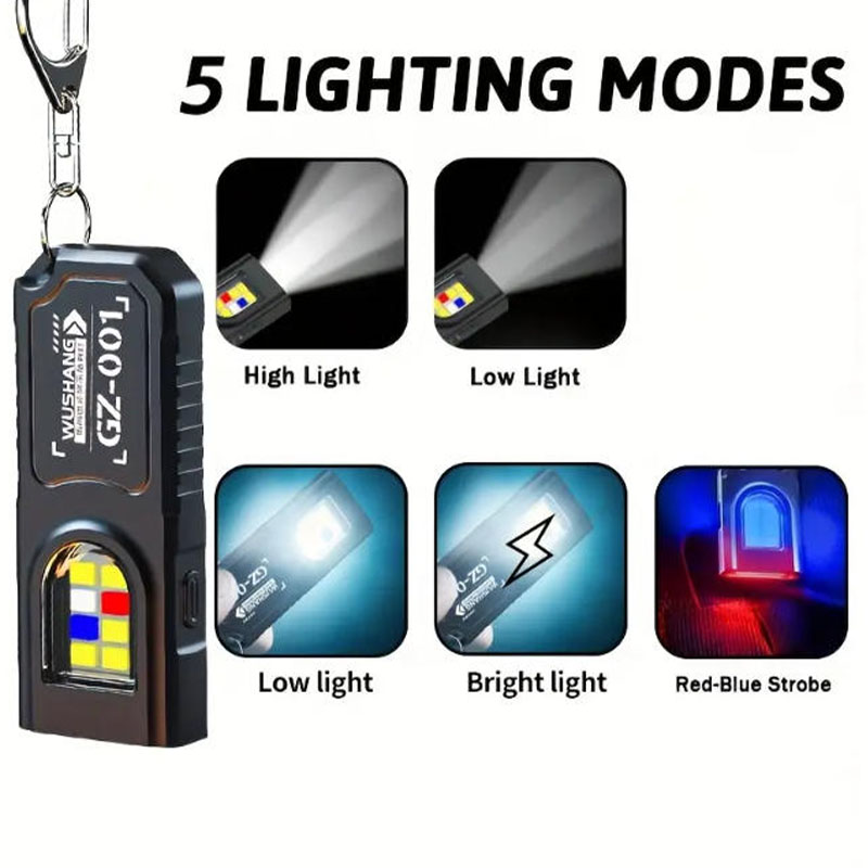 Senter Gantungan Kunci Multifu - Outdoor Camping Adventure Lamp ulasan dan harga