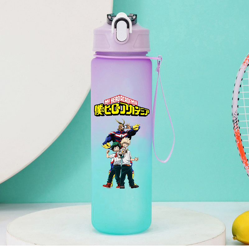 750Ml Botol Air Jerami Anime M - Outdoor Camping Water Tank ulasan dan harga