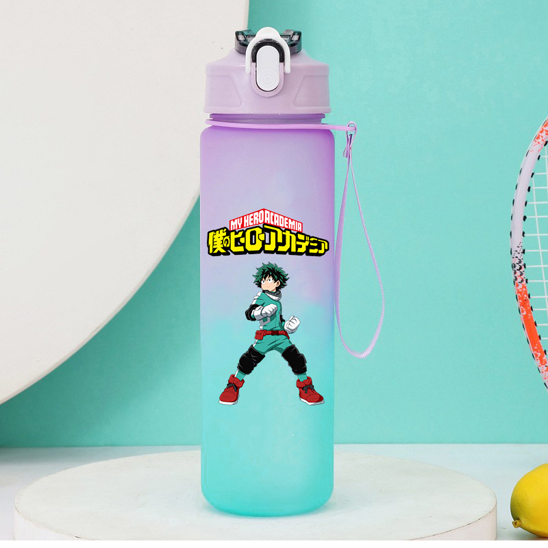 750Ml Botol Air Jerami Anime M - Outdoor Camping Water Tank ulasan dan harga