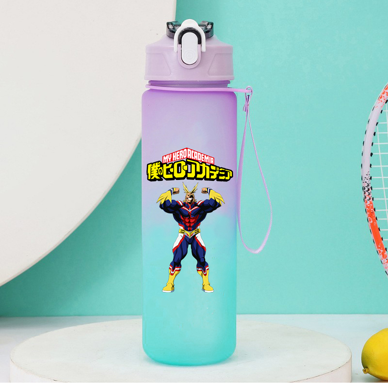 750Ml Botol Air Jerami Anime M - Outdoor Camping Water Tank ulasan dan harga