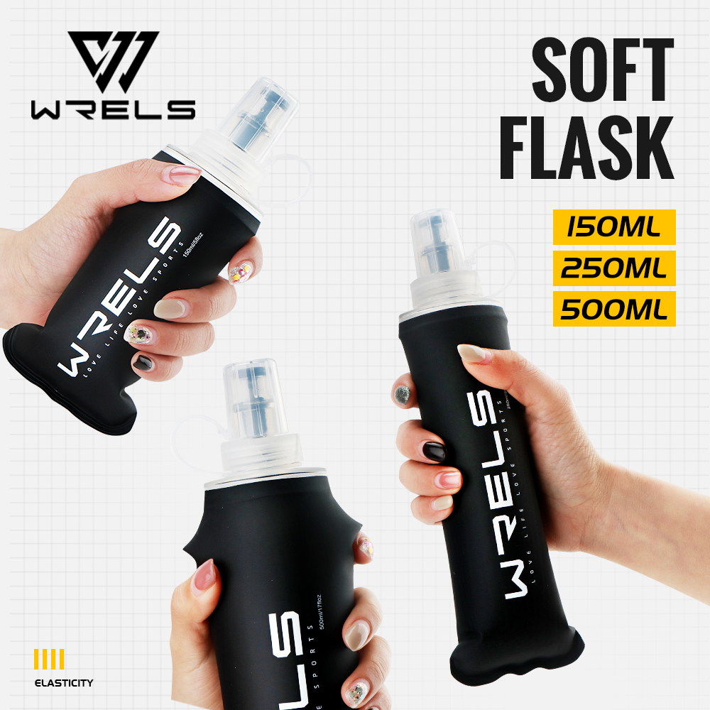 WRELS Soft Flask TPU Ultraligh - Collapsible Water Bottle ulasan dan harga