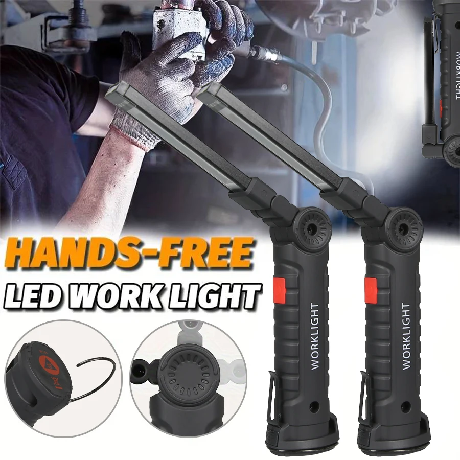 Senter LED COB Portabel Baru,  - Outdoor Camping Adventure Lamp ulasan dan harga