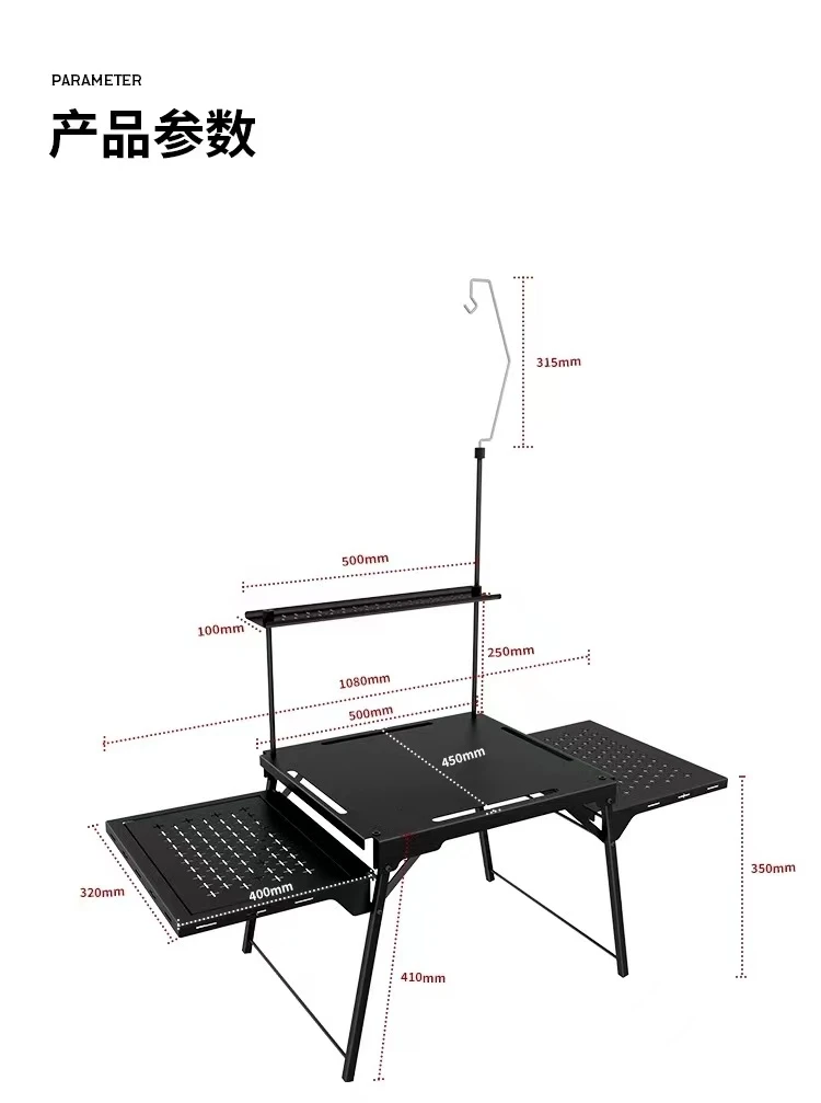 Meja Dapur Portabel Aluminium  - Outdoor Camping Warehouse ulasan dan harga