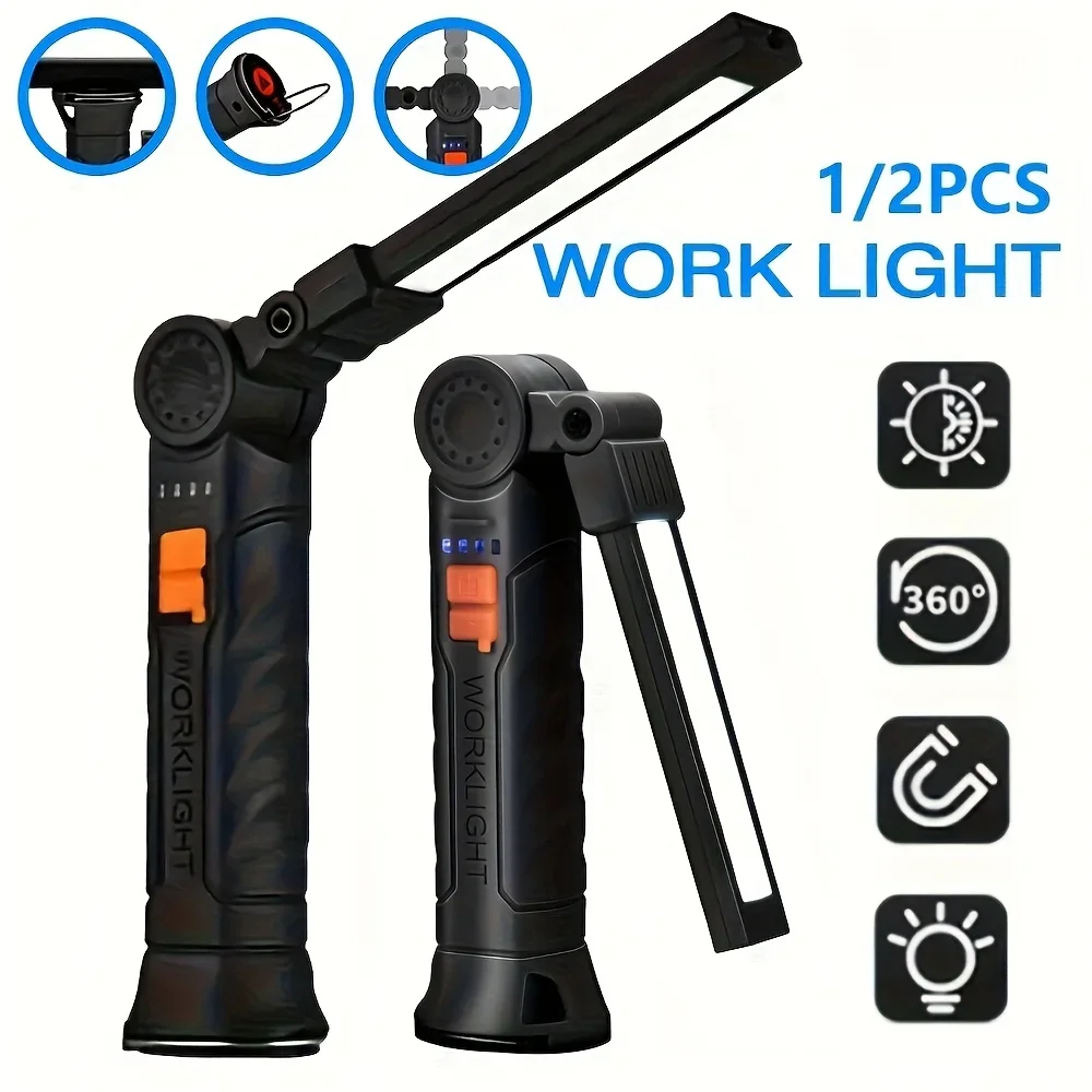 Senter LED COB Portabel Lampu  - Outdoor Camping Adventure Lamp ulasan dan harga