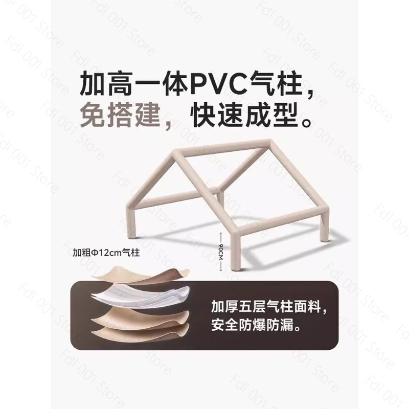 Tenda tiup 12 m2 mewah ringan  - Outdoor Camping Inflatable Tent ulasan dan harga
