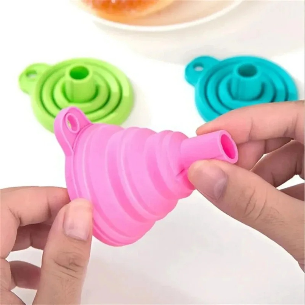 10 Buah Set Corong Dapur Silik - Collapsible Water Bottle ulasan dan harga