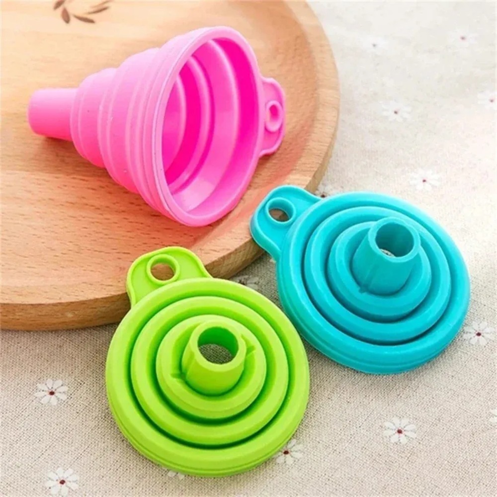 10 Buah Set Corong Dapur Silik - Collapsible Water Bottle ulasan dan harga