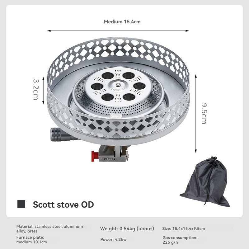 Kompor Gunung OD-4 Scott, Diam - Outdoor Camping Heater For Tent ulasan dan harga