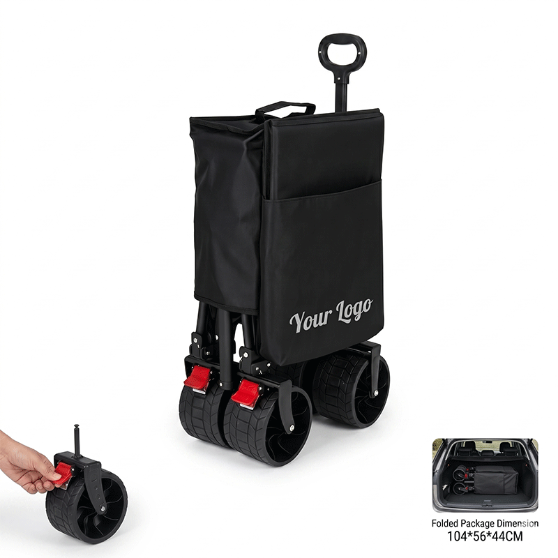 Gerobak Lipat Tugas Berat Khus - Outdoor Camping Wagon ulasan dan harga