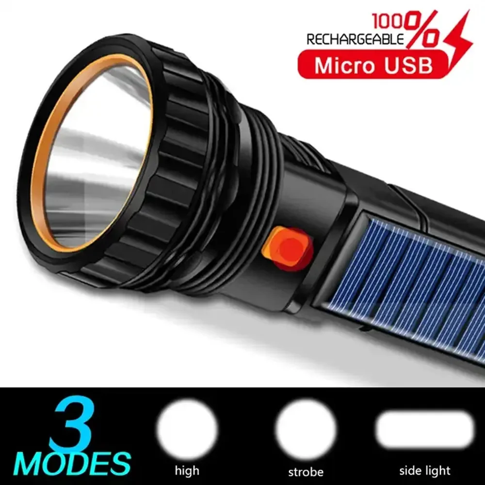 1PC Senter LED Tenaga Surya Mu - Outdoor Camping And Fishing ulasan dan harga