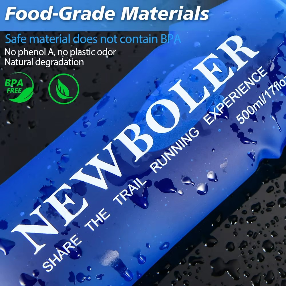 NEWBOLER 250Ml/500Ml Botol Air - Collapsible Water Bottle ulasan dan harga