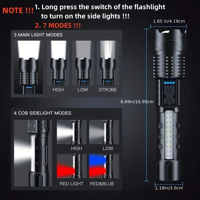 Senter LED Kuat dengan Tampila - Outdoor Camping Adventure Lamp ulasan dan harga