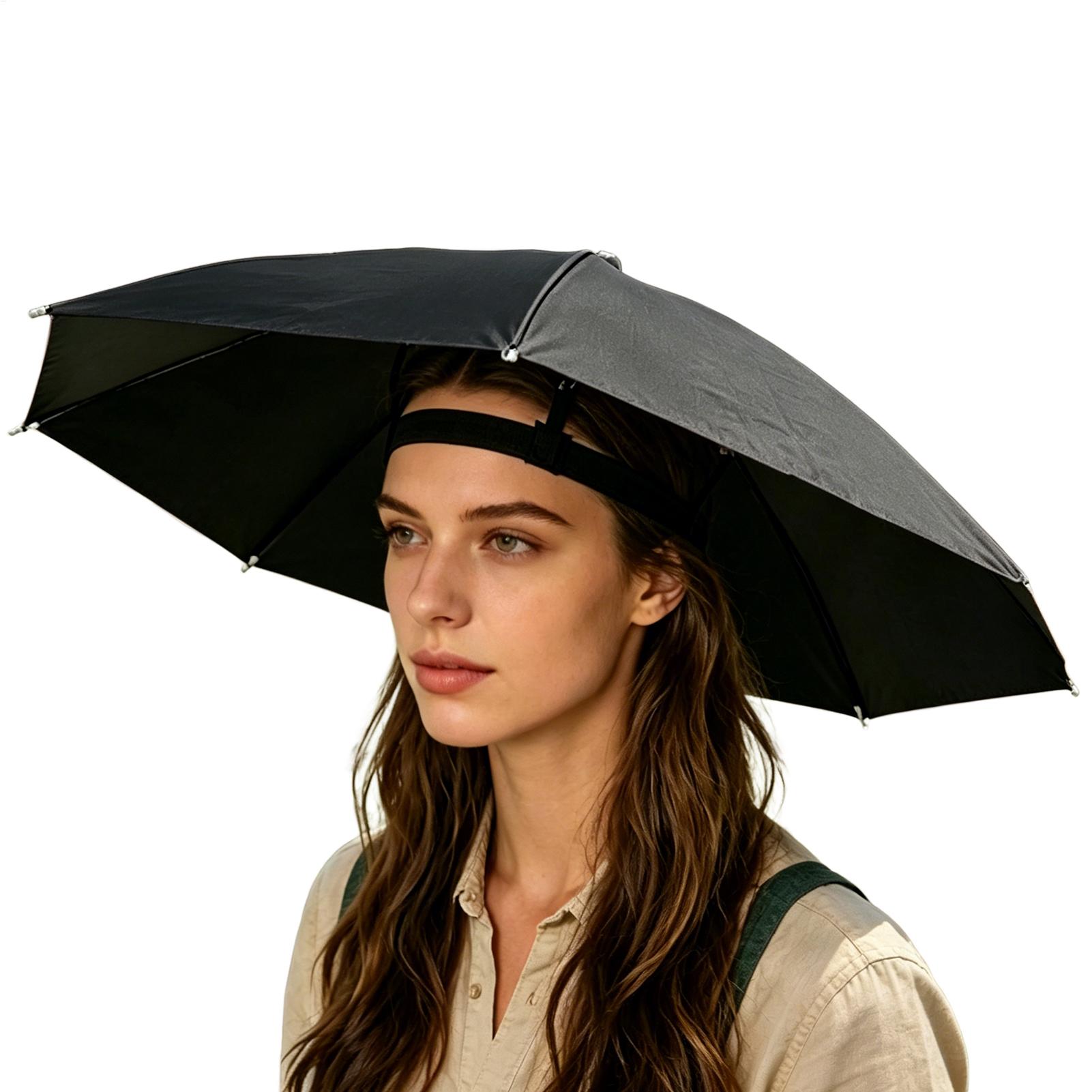 Topi Payung Lipat Tahan Air, P - Outdoor Camping Hat ulasan dan harga
