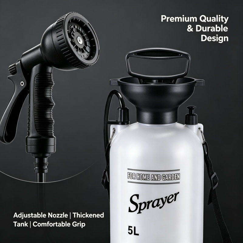 Botol Semprot Tekanan Manual 5 - Outdoor Camping Water Tank ulasan dan harga