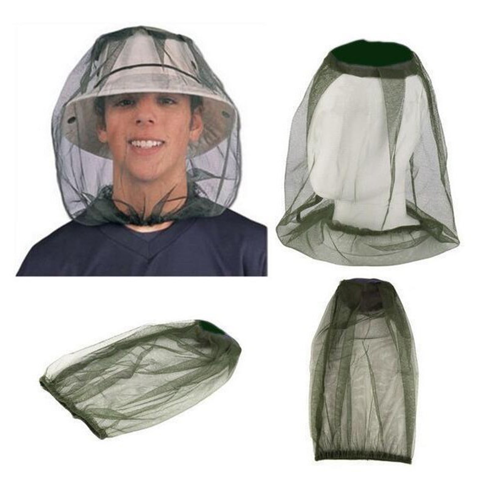 Topi Jaring Kepala Anti Nyamuk - Outdoor Camping Hat ulasan dan harga